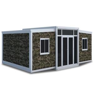 China Widely Used Mobile Home Container House with Luxary Style and EPS Sandwich Panels Roof factory
