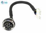 8 pin Female Contacts AISG RET Cable To 6 Pins Crimp Terminal
