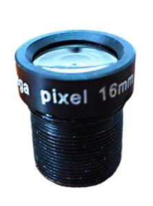 China 1/2&quot; 16mm F2.0 M12 Mount CCTV IR Board Lens MTV 27 Degrees for 1080P 2MP 3MP 4MP 5 Megapixel Analog IP Camera factory