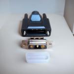 D-SUB 3V3 Male BBU Power Connector Solder Type For PSU-AC Cable