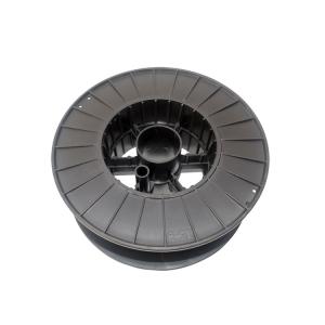 China 27Cm Black Plastic Spool Plastic Cable Reels Tangle Free Wire Storage Solution factory