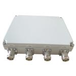RoHS 2500-2690MHz IP67 Female Quad Band Combiner 50dB Minimum Isolation