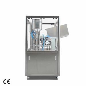 China Auto Ultrasonic Toothpaste Plastic Tube Filling Sealing Machine 20mm-250mm Hose Length factory