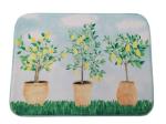 Floral Printing 16x24inch Decorative Microfiber Dish Drying Mat
