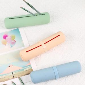 China Washable Durable Silicone Makeup Brush Case Holder Anti Slip factory