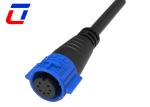 7 Pin Electrical 12V Waterproof Wire Connectors IP67 M19 Quick Lock Cable