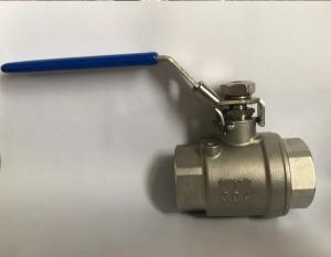 China Depends on Specifications Stainless Steel Ball Valve with Steel Handle factory
