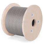 6x19 1570Mpa Stainless Steel Wire Ropes 7mm Polished Standard AiSi Packing 1000