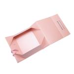 Shoes Bag Rectangle Paper Cardboard Gift Hamper Boxes Packing Pink White