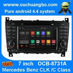 China Ouchuangbo Mercedes Benz W203 CLK W209 audio dvd gps radio support 1024*600 BT SD 3G factory