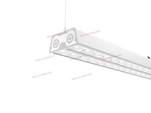 China 6500K Suspended 20w X 2 LED Linear Lighting 6000lm ROHS factory