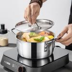 Hot Selling Kitchen Cooking Pot 5 PCS 7 PCS Cookware Sets Aluminum Soup Pot Set