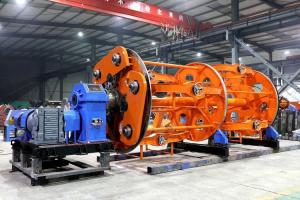 China 1000-1600 Cradle Type Laying Up Machine For Making Multi Cores Pvc Xlpe Cable factory