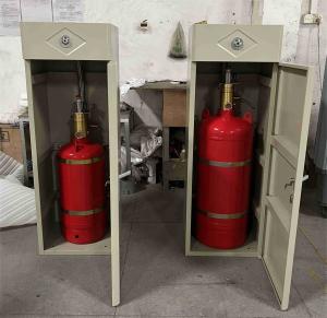 China Cabinet HFC227ea Fire Suppression System Without Residue For Library factory