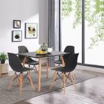 Mechanical structure Black Dining Chair Various Colors For Catering Parties