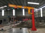 Light Weight Column Mounted Jib Crane Hydraulic Mobile 10 Ton Overload