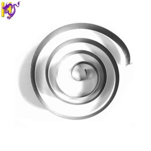 China Custom SUS301 Clock Flat Spiral Constant Force Spring Coil For Vacuum Cleaner factory