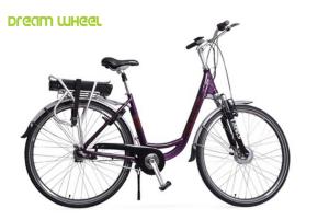 China 3 Speed 700C Electric Urban Bicycle With 36V 250W Front Motor factory