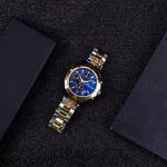 Sapphire Crystal Quartz Wrist Watch 20mm Japan Movement For Men