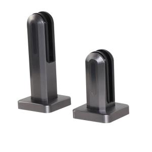 China Simple Design Aluminum Glass Frameless Swimming Pool Handrail Clamp for After-sale Service factory