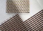 Stainless Steel Architectural Antique Brass Lock Crimp Wire Mesh For Cabinets