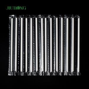 China Reusable 8mm Kraft Paper Boba Straws For Juice Coffee factory