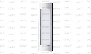 China Flat Square Wall Installation LED Furniture Cabinet Lamp Magnet Cover CE Approval factory