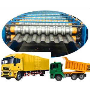 Professional Panel Roll Forming Machine Dimension 9000 * 1800 * 1300 Mm