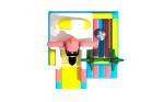 Colorful Cute Pink Flamingo Themed Inflatable Combos For Home Backyard