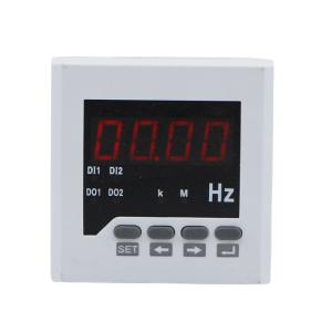 China Economical digital hz panel Frequency Meter factory