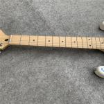 High Quality blue and white porcelain electric guitar white guitar birthday