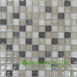 China Alkali-proof Glass Crystal Mosaic Tile For home decoration,China Glass mosaic tile Factory factory
