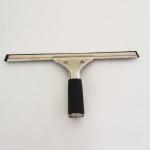 Stainless Steel Window Squeegee Glass Wiper Telescoping Shower Squeegee Rubber