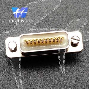 China Micro-D MWDM Solder Cup Metal Shell Connectors ,MWDM2L-21TSM. factory