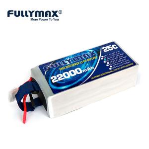 China Fullymax Lipo 4s 22000mah 14.8v Lipo Battery 25C Quadcopter Muti Copter Private Hobbyist Drone Battery factory