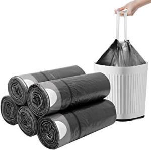 China Custom Printed Small Cornstarch Bin Bags Eco Friendly 13 Gallon For Kitchen Trash factory