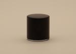 Matte Black Perfume Bottle Lids Cylinder Shape Leak Proof High Reliability