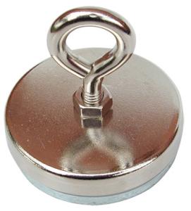 China 500IB YYJ75 super strong neodymium fishing magnet with Eyebolt and rope factory