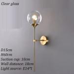 Modern LED Glass Wall Lamp glass ball wall sconce (WH-OR-11)