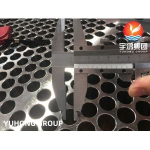 China ASTM A182 F304 / 1.4301 Stainless Steel Tubesheet Heat Exchanger Component on sale