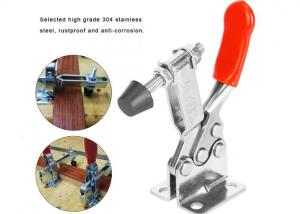 China Destaco Stainless Steel 180LBS Horizontal Handle Toggle Clamp 215-USS GH-201-BSS factory