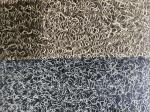 Double color pvc coil car mat carpet with non skid nail backing
