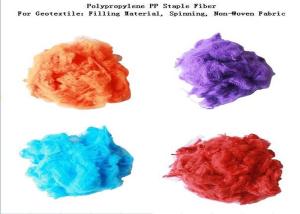 China 1.5D 38mm Polypropylene Staple Fiber Spinning Use factory