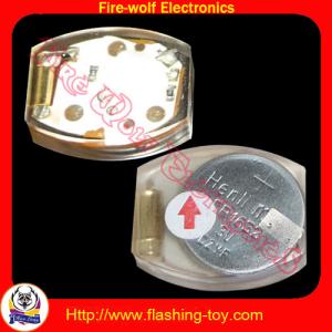 China eco-friendly PVC Decorative Shoes, cloth, Bag color flashing Led shoe light factory