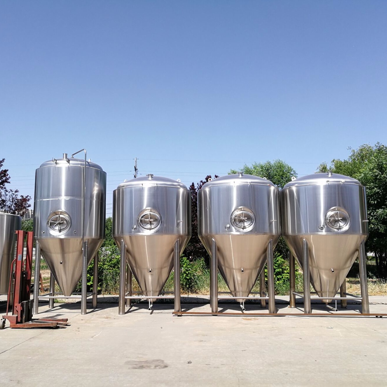 100L Beer Brewing Equipment Stainless Steel Fermentation Tank