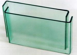 China Sandblasted Transparent U Shaped Glass Tempered factory