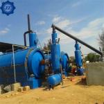 10TPD Full Automatic Waste Tyre Recycle To Fuel Oil Pyrolisis Plant