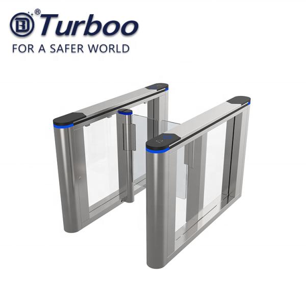 Double Swing Turnstile Gate / Stainless Steel office building Turnstile For