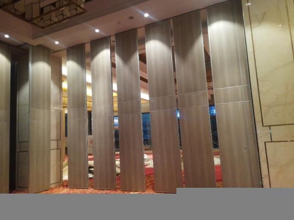 Soundproof Material Movable Wall Track Acoustic Room Divider Office Folding