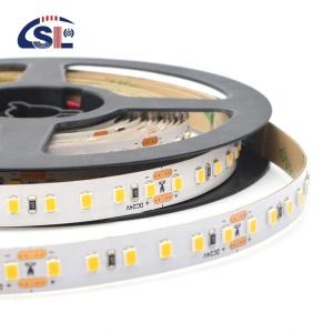 China IP20 Custom LED Light Strip 12v/24v 2700k 3000k 4000k 6500k 12000k 120 Beads SMD 2835 factory